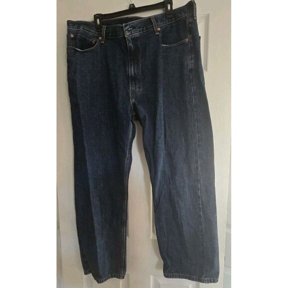 Levis 501 Original Fit Med Wash Denim Blue Jeans Mens Size W40 x L30 Jean Pants - Picture 4 of 14